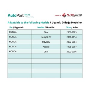 Door Trim <b>Clip</b> for Honda Civic Insight Odyssey Accord CR-V - 1 Piece - Product Image 4