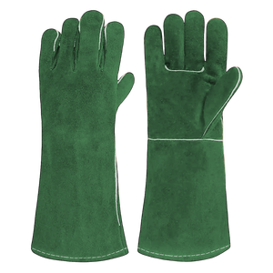 Gants de sécurité en cuir de vachette robuste de qualité supérieure pour le soudage industriel et domestique Échantillon gratuit pour la lutte contre les incendies - Product Image 5