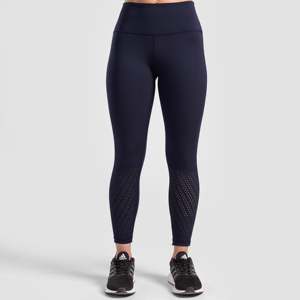 Leggings de yoga tricotés ajustés bleu marine dynamique avec motif strass et design tie-dye, effet push-up, chauds, en Spandex et Nylon, taille 3XL - Product Image 1