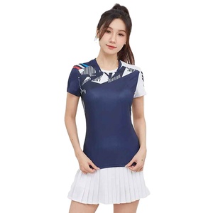 Vêtements de tennis de table et de badminton unisexes personnalisés de haute qualité, sublimation intégrale, maillots à séchage rapide, équipement de compétition - Product Image 1