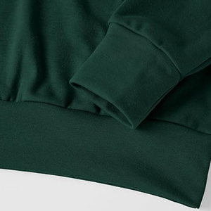 Sweat à capuche décontracté pour homme, personnalisé, en polyester/coton, polaire léger, respirant, séchage rapide, évacuation de l'humidité - Product Image 4