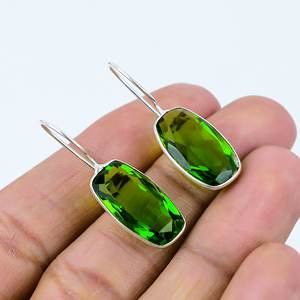 Magníficos Pendientes de Peridoto y Cuarzo, Producto de Moda - Product Image 1