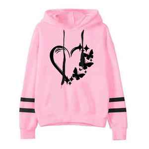 Sudaderas Casuales de Otoño Invierno para Mujer al por Mayor, con Estampado Tie Dye, Logotipo Frontal, 100% Algodón Felpa, Personalizables, Manga Larga - Product Image 5