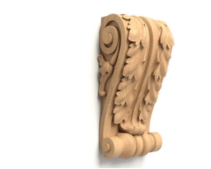 Corbeau en bois massif fait à la main pour armoires et cuisine Corbeau en bois personnalisé OEM Villa pour meubles panier tiroirs - Product Image 5