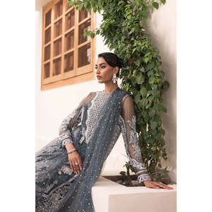 ชุดสูทผู้หญิงหรูหรา Maryam Hussain-Marwa Luxury Formals '25 รุ่น Zari MLF24-06 TC-1322 - Product Image 4