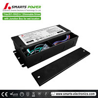 Driver LED à gradation 0-10V Triac homologué UL 100-277 Vca, alimentation LED 150 W avec boîtier de jonction