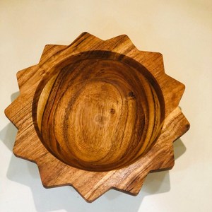 Customized Handmade High-Grade Wooden Dates Bowls Home Office Restaurant Party Use Dishwasher Safe Durable Non-Toxic Custom - Product Image 1