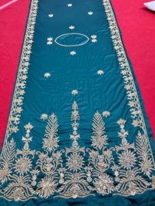 ชุดเดรสปักลายสวยงามหรูหราหรูหราสำหรับชุดราตรีผ้างานปักมือป้องกันไฟฟ้าสถิตย์สำหรับงานปาร์ตี้ - Product Image 2