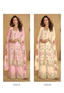 Nueva Colección de Salwar Kameez con Bordado Digital Chinon de Diseñador Pakistaní - Product Image 3