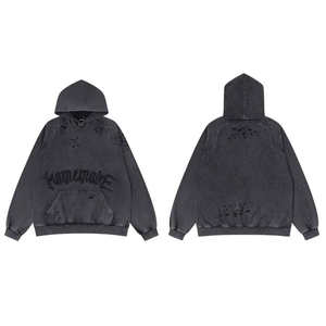 Sweat à capuche court pour homme, sweat-shirt court avec capuche, idéal pour l'entraînement, la gym et la mode décontractée - Product Image 2