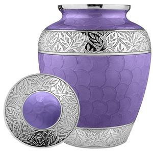 Urna de cremación decorativa de Metal sólido de Venta caliente para cenizas humanas, cremación funeraria conmemorativa para adultos, entierro grande - Product Image 2