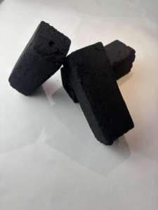 Merades ถ่านก้อนมะพร้าวธรรมชาติถ่านกัมมันต์หกเหลี่ยมสีดำ - Product Image 3