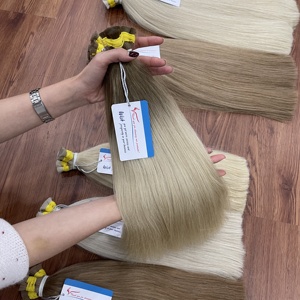 Extensiones de Cabello Natural Vietnamita al Por Mayor, Trama Doble a Máquina, Todos los Colores Disponibles, Piezas de 100g, Longitudes Largas - Product Image 3