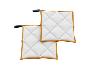 ที่ใส่หม้อผ้าฝ้ายในครัวพิมพ์ลายแบบคลาสสิกกระเป๋าระบายอากาศผ้าใบทนความร้อนสำหรับหม้อและกระทะ - Product Image 2