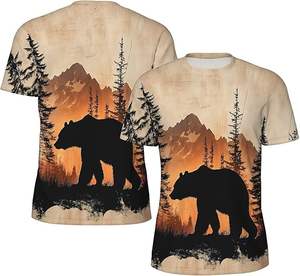 Unisex <b>Polyester</b> Sublimation <b>Tshirts</b> Streetwear Soild Short Sleeved Breathable Training Quick Dry Blank t Shirts for Men - Product Image 3