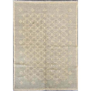 มือหนึ่งที่ผูกปมหนึ่งในประเภทพรม peshwar และ Khotan 8'2x5'7 Pes_Kho_268 - Product Image 1