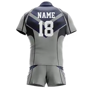 Design Impex 2025 Custom Design New Arrive Quick Dry Rugby Jersey Oem Sublimation Wear - Product Image 4