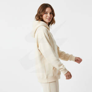 Sudaderas con Capucha para Mujer, Talla Grande, Logotipo Personalizado, Corte Holgado, Fabricante OEM, Suministro al por Mayor para Pedidos al por Mayor - Product Image 3