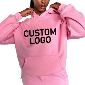 Conjunto de Sudadera con Capucha y Pantalones Cortos de Dos Piezas para Mujer, Personalizado OEM, 100% Algodón, Ecológico, con Logotipo Sublimado - Product Image 3