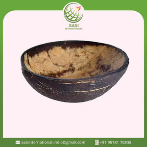 Cuencos desechables de cáscara de coco Natural 100% de la mejor calidad, vajilla de madera de diseño moderno para uso comercial para ocasiones de alimentos para bebés - Product Image 2