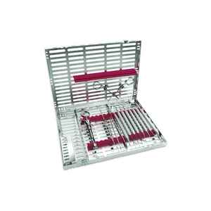 Kit de túneles dentales de acero inoxidable autoclavable, juego de instrumentos quirúrgicos manuales para cirugía periodontal y colocación de implantes - Product Image 3