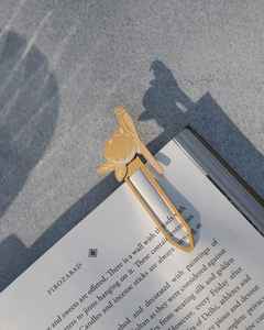 Marcapáginas de Metal Personalizado con Clip, Diseño Elegante y Bonito, en Latón Dorado, con Impresión UV, para Regalo Promocional - Product Image 1