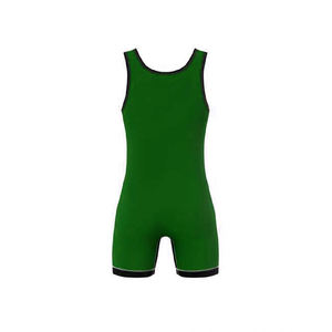 Personnalisé en gros prix bon marché impression personnalisée vêtements de sport singulet combinaison de lutte - Product Image 2
