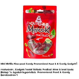 Mini Caramelle Mirtilla Flow-Pack Personalizzate, Gadget Alimentari e Dolciumi Promozionali - Product Image 2
