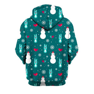 เสื้อฮู้ดสวมหัวผ้าฝ้าย100% ของผู้ชายแบบกำหนดเองสำหรับฤดูหนาว - Product Image 2