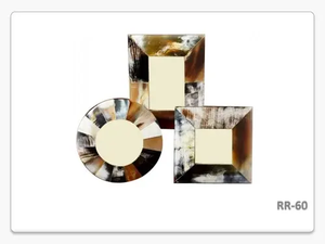 Marco de Fotos Decorativo Hecho con Cuerno de Búfalo, Vaca o Buey para Pared y Mesa - Product Image 3