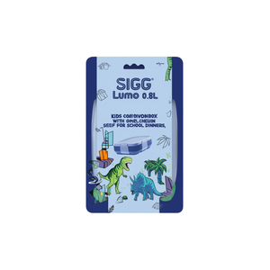 SIGG Lumo 0.8L Kids <b>Lunchbox</b> with Dinosaur Design for School Dinners - Product Image 2