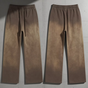 Pantalones Deportivos Unisex Personalizados de Spandex/Algodón, Ligeros, Holgados, Anchos, con Cordón Ajustable, Cintura Elástica, Secado Rápido - Product Image 6