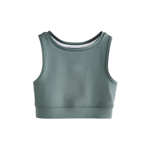 Top Deportivo para Niñas, Ropa Deportiva Elástica y Transpirable, Top Corto para Entrenamiento, Correr, Gimnasio, Baile, Ajuste Cómodo y con Soporte - Product Image 5