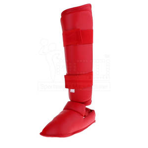 Poids léger nouvelle tendance en cuir Pu protège-tibia conception unique salle de sport en plein air MMA protège-tibia - Product Image 4