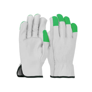 NOUVEAU 2025 Premium Durable Abrasive Touchscreen Breathable Cow Leather Riding Leather Driving Gloves Motorcycle Gloves For Men's - Product Image 2