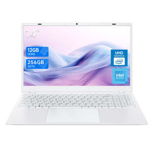 Portátil Intel Celeron N150 de Cuatro Núcleos a 2.66GHz, Gráficos Intel UHD (1366x768), Windows 10, Gráficos Dedicados, Retroiluminación RGB, Inglés - Product Image 1