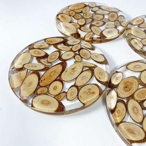 แผ่นรองแก้วเรซิ่น - Product Image 1