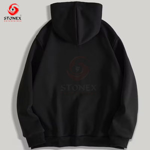 Premium Men's Winter Zipper Hoodie | Custom Logo OEM Service High Quality 100% Cotton Fabric Soft Comfortable Casual <b>Zip</b>-Up - Product Image 3
