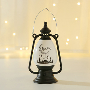 Ramadan LED RETRO cắm trại ngoài trời dầu hỏa Đèn xách tay đèn lồng dầu phong cách cổ điển đạo cụ ảnh ramadan đèn Đêm ánh sáng - Product Image 5