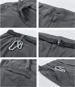 Wholesale Men's Casual Workout Athletic Shorts Quick Dry Breathable Anti-Wrinkle Mid Woolen Custom Logo 100% Cotton Outdoor - Product Image 6