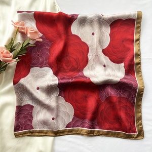 Soft Durable Threads <b>Silk</b> <b>Scarves</b> High Shine Lightweight <b>Silk</b> <b>Scarves</b> Ideal For Travel Work Or Events <b>Silk</b> <b>Scarves</b> Custom - Product Image 2