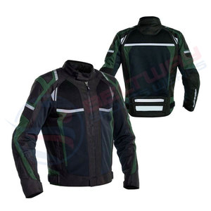Veste en cuir de course de moto personnalisée unisexe en cuir véritable de haute qualité pour veste de course - Product Image 6