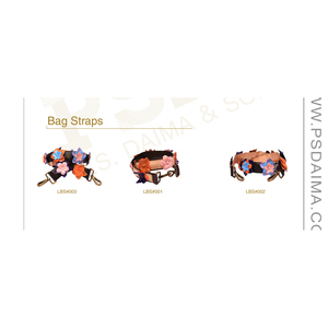 Sangle de sac en cuir de mode sangles de bandoulière réglables en cuir véritable PSDS - Product Image 1