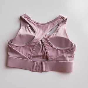 Soutien-gorge de sport pour femmes Soutien-gorge en coton sans trace, respirant, invisible, couleur pure, sans couture, rembourré - Product Image 2