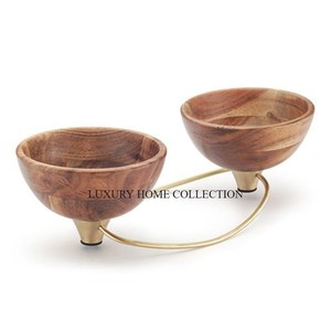Bol en bois durable fabriqué à la main à partir de bois de source responsable, parfait pour les cuisines et les maisons respectueuses de l'environnement - Product Image 2