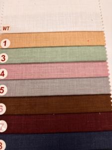 Tela Tejida de Mezcla de Lino y Algodón Orgánico Premium, Ancho 58, Suave, Teñida con Hilo, para Camisas de Niñas/Niños, Moda y Ropa - Product Image 4