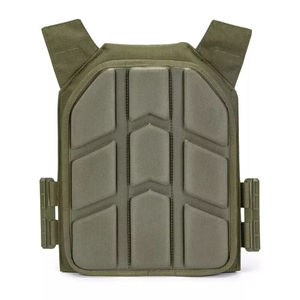 Veste tactique en vente chaude, couleur beige, solide, <span class=keywords><strong>porte</strong></span>-plaque robuste, fabriquée en nylon polyester Oxford durable - Product Image 4