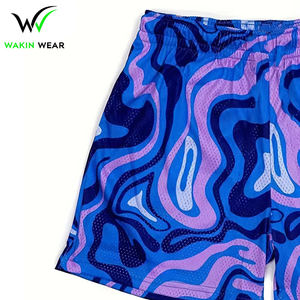 Best Quality Product Comfortable In Different Color Contrast Summer Wear Gym Fitness Clothing <b>Men</b> <b>Mesh</b> <b>Shorts</b> - Product Image 5