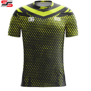 เสื้อฟุตบอลผู้ชายเสื้อฟุตบอลระบายอากาศได้ดีแห้งเร็ว - Product Image 5