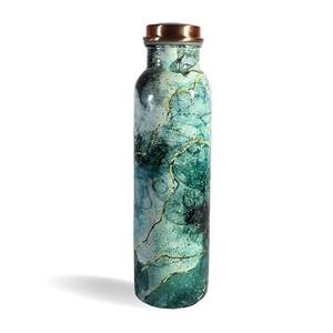 Certified Copper <b>Bottle</b> High Enamel Finished <b>Drinking</b> Water <b>Bottle</b> Good Giftware Most Trending <b>Metal</b> Water <b>Bottles</b> at Good Deals - Product Image 6